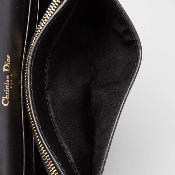 Christian Dior Black Calfskin Leather J'ADIOR Wallet on Chain Clutch Bag - Picture 12 of 12